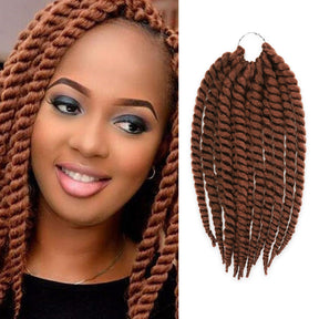 Authentic Crochet Braids Pre-Looped 6X Value Pack Double Jumbo Senegalese Twist 12"