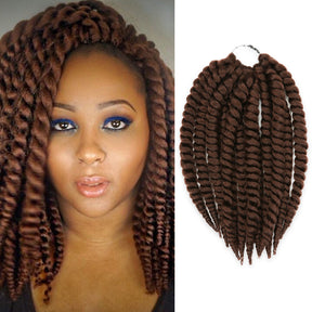 Authentic Crochet Braids Pre-Looped 6X Value Pack Double Jumbo Senegalese Twist 12"