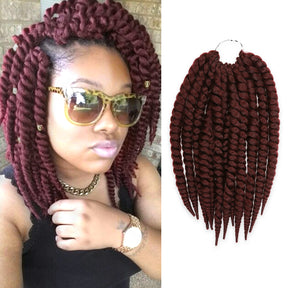 Authentic Crochet Braids Pre-Looped 6X Value Pack Double Jumbo Senegalese Twist 12"