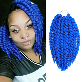 Authentic Crochet Braids Pre-Looped 6X Value Pack Double Jumbo Senegalese Twist 12"