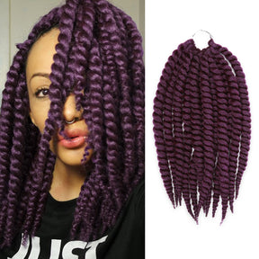 Authentic Crochet Braids Pre-Looped 6X Value Pack Double Jumbo Senegalese Twist 12"