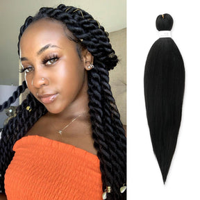 Authentic Crochet Braid B-Easy Pre-Stretched Braid 26" (EZ Braid)