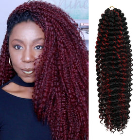 Authentic Synthetic Hair Crochet Braids Brazilian Twist 20"