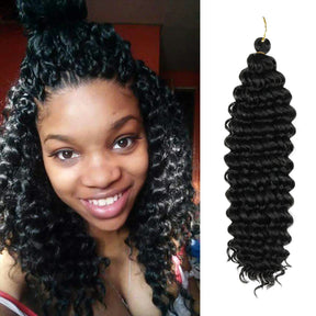 Authentic Synthetic Hair Crochet Braids Deep Twist 20"