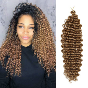 Authentic Synthetic Hair Crochet Braids Deep Twist 20"