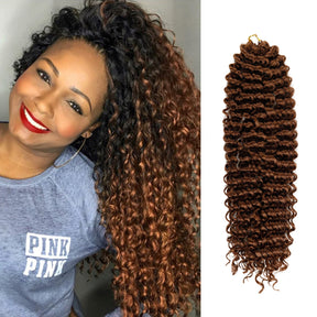 Authentic Synthetic Hair Crochet Braids Deep Twist 20"