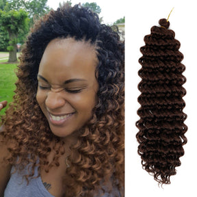 Authentic Synthetic Hair Crochet Braids Deep Twist 20"