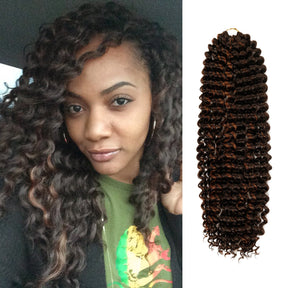 Authentic Synthetic Hair Crochet Braids Deep Twist 20"