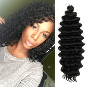Authentic Synthetic Hair Crochet Braids Ripple Deep 20"