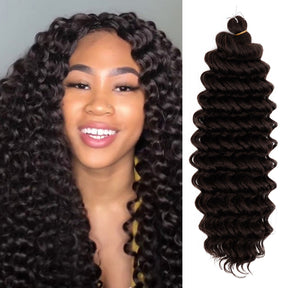 Authentic Synthetic Hair Crochet Braids Ripple Deep 20"