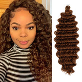 Authentic Synthetic Hair Crochet Braids Ripple Deep 20"