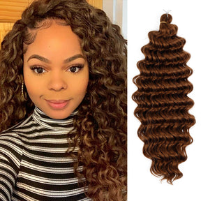 Authentic Synthetic Hair Crochet Braids Ripple Deep 20"