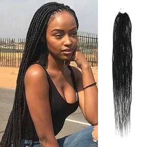 Authentic Crochet Braid Pre-Looped Box Braid 32"