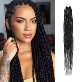 Authentic Crochet Braid Pre-Looped Box Braid 32"