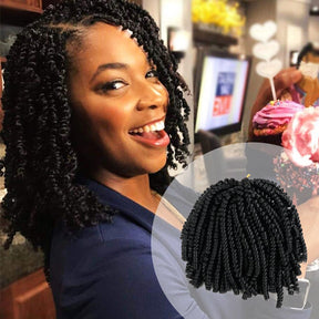 Authentic Synthetic Hair Crochet Braids Passion Spring Twist 8"