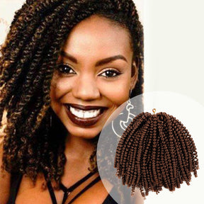 Authentic Synthetic Hair Crochet Braids Passion Spring Twist 8"