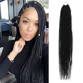 Authentic Synthetic Hair Crochet Braid Pre-Looped Senegalese Twist Braid 32"