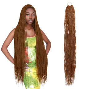 Authentic Synthetic Hair Crochet Braid Pre-Looped Senegalese Twist Braid 38"