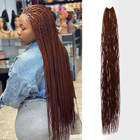 Authentic Synthetic Hair Crochet Braid Pre-Looped Senegalese Twist Braid 38"