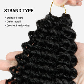 Authentic Synthetic Hair Crochet Braids Brazilian Twist 20"