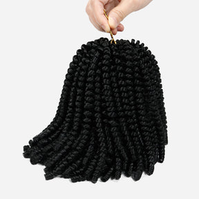 Authentic Synthetic Hair Crochet Braids Passion Spring Twist 8"