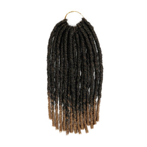 Authentic Synthetic Hair Pre-Looped U Loc Dreadloc Straight 12"
