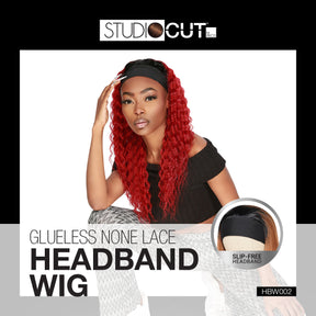 Studio Cut by Pros Glueless None Lace Headband Wig HBW002
